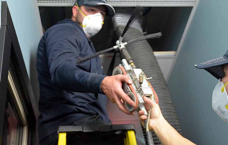 National Air Technology - Robotic equipment for thorough duct cleaning.
